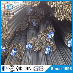 בר/ברזל מוטות מלאי מוכן פלדה Rebar/מעוות פלדה עבור בניית בטון עבור בניין מתכת חמה התגלגל 1.9-2.1mts 24 טון - Product Image 4