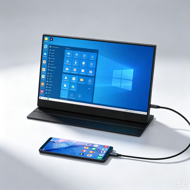 OEM 15.6" Full HD HDR Touch Screen Portable Monitor with Built-in Battery for Active Stylus Pen USB Type-C Linux Gaming Series