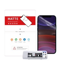 Machine de découpe de film hydrogel TPU de haute qualité pour protecteur d'écran de téléphone portable anti-espion 9H pour iPhone 17 Pro Max