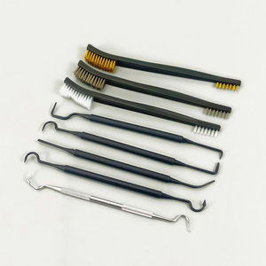 Air <b>Spray</b> Gun Cleaning Tool <b>Set</b> 35Pcs Metal Brush Kit For Airbrush Maintenance And Repair - Product Image 3
