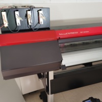 Imprimante d'étiquettes à solvant écologique Roland Rf-640 d'occasion pour la publicité extérieure et l'impression d'autocollants, 8 cartouches, haute vitesse, 1440 dpi