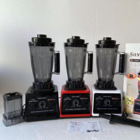 3-in-1 Multifunctionele Draagbare Blender Set Hoge Snelheid RVS 3-Snelheden Accu-aangedreven Keukenmixer Smoothies Blender
