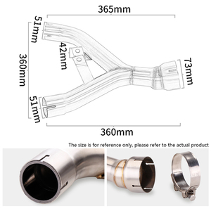 <span class=keywords><strong>Ligne</strong></span> d'échappement Racing position d'origine tuyau de liaison intermédiaire pour Kawasaki <span class=keywords><strong>Z1000</strong></span> - Product Image 3