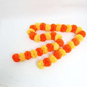 Venta al por mayor <span class=keywords><strong>de</strong></span> flores <span class=keywords><strong>de</strong></span> caléndulas artificiales guirnalda Fiesta mexicana Día <span class=keywords><strong>DE</strong></span> LA MUERTE decoración funeraria para <span class=keywords><strong>Dia</strong></span> <span class=keywords><strong>De</strong></span> <span class=keywords><strong>Muertos</strong></span> guirnalda - Product Image 1