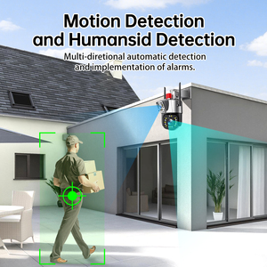 Caméra de sécurité domestique à double objectif NyteElf 10MP, caméra CCTV filaire 4G/Wifi, vision nocturne, détection de mouvement, caméra de surveillance - Product Image 4