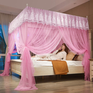 Promotion Double pôle sol <span class=keywords><strong>lit</strong></span> superposé rideau <span class=keywords><strong>moustiquaire</strong></span> salon décoration <span class=keywords><strong>pour</strong></span> roi reine taille <span class=keywords><strong>lit</strong></span> - Product Image 5