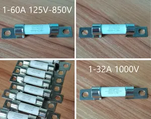 UL/CE 10x38 ฟิวส์ความจุสูงเซรามิคฟิวส์ 200mA 440mA 1A 2A 5A 10A 15A 20A 30A 40A 50A 60A ฟิวส์ลิงค์ Fast Acting/Time Lag