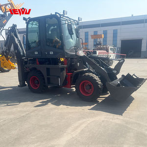 ई/एपा ने नए मिनी हाइड्रोलिक कॉम्पैक्ट व्हील बैकहोए लोडर खुदाई ट्रैक्टर फ्रंट एंड स्पष्ट स्किड स्टीड सर्वश्रेष्ठ लोडर - Product Image 6