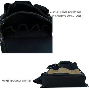 Недорогая поясная сумка-органайзер для инструментов, многофункциональная, для электрика, компактная, из полиэстера 600D, с возможностью нанесения логотипа, для использования на улице - Product Image 2