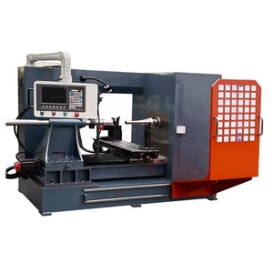 Cnc Metalen Hydraulische Flens Spinmachine Voor Het Maken Van Draaiende Aluminium Koperen Fles Lamp Kookgerei - Product Image 4