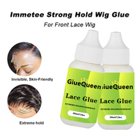 GIUEQUEEN-Colle pour perruque imperméable à l'eau, marque privée, tenue forte, résistant à l'eau, 1.3 oz