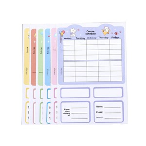 Tự dính PVC tên nhãn cho sinh viên không đánh dấu cuốn sách chữ ký dán cho lớp ăn trưa Hộp Nước cup - Product Image 5