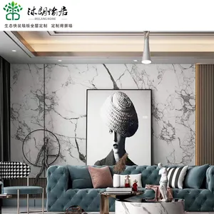 Panel serat arang bambu ide panel dinding lembar dekoratif arang Filipina untuk ruang tamu