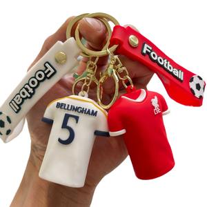 Nuevo Llavero de Silicona de Jugador de Fútbol y Camiseta, Muñeco de Dibujos Animados, Colgante para Mochila, Llavero de Coche, Pequeño Regalo al por Mayor, Copa Mundial - Product Image 6