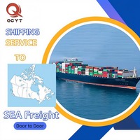 Livraison rapide porte à porte Dpd Sea Cost Ddu Ddu/Ddp Cargo Shipping Lcl Express Ddp Agent vers Canada États-Unis