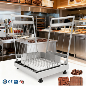 Nouvelle fiabilité <span class=keywords><strong>de</strong></span> coupe-nourriture manuelle similaire aux coupe-crème glacée à service doux des pâtisseries professionnelles - Product Image 2