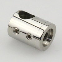 Support de barre transversale pour main courante, raccords en acier inoxydable, prix usine, connecteur de tube rond et carré finition satinée