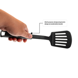 Meilleur prix d'usine en nylon antiadhésif à fente tourneur <span class=keywords><strong>louche</strong></span> <span class=keywords><strong>spatule</strong></span> <span class=keywords><strong>ensemble</strong></span> d'ustensiles de cuisine pour la cuisine ustensiles de haute qualité - Product Image 3