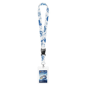 Lanières <span class=keywords><strong>de</strong></span> croisière à motif créatures marines, <span class=keywords><strong>porte</strong></span>-badges d'identification en PVC étanche, lanières <span class=keywords><strong>de</strong></span> croisière pour les essentiels <span class=keywords><strong>de</strong></span> croisière Royal Caribbean - Product Image 5