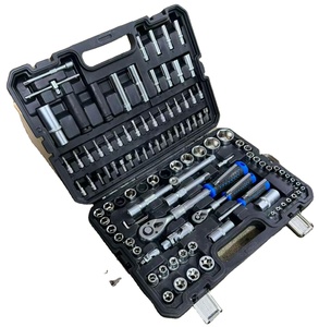 Kit <span class=keywords><strong>de</strong></span> <span class=keywords><strong>herramientas</strong></span> <span class=keywords><strong>de</strong></span> reparación del hogar <span class=keywords><strong>de</strong></span> 108 piezas <span class=keywords><strong>de</strong></span> Metal resistente que incluye enchufes <span class=keywords><strong>de</strong></span> destornillador <span class=keywords><strong>de</strong></span> martillo cinta métrica <span class=keywords><strong>Caja</strong></span> <span class=keywords><strong>de</strong></span> <span class=keywords><strong>Herramientas</strong></span> portátil para OEM - Product Image 1