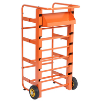 JH-Mech facile à installer taille parfaite antirouille et étude flexible chariot de support de bobine de fil électrique