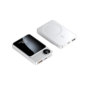Cargador Inalámbrico Magnético de 22.5W, <span class=keywords><strong>Batería</strong></span> Externa <span class=keywords><strong>Portátil</strong></span> de 10000mah Ultrafina con Carga Rápida, <span class=keywords><strong>Batería</strong></span> de Litio-Polímero - Product Image 5
