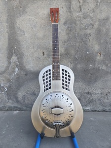 <span class=keywords><strong>Chitarra</strong></span> Risonatore a Cono Singolo Aiersi con Corpo in Ottone Vintage e Fori a Griglia Duolian - Product Image 1