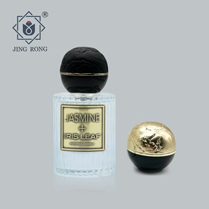 Capot zamak <span class=keywords><strong>nina</strong></span> gemmes sur brillant noir rectangulaire <span class=keywords><strong>rose</strong></span> noir animal luxe couronne magnétique métal unique personnalisé zamac bouchon de <span class=keywords><strong>parfum</strong></span> - Product Image 5