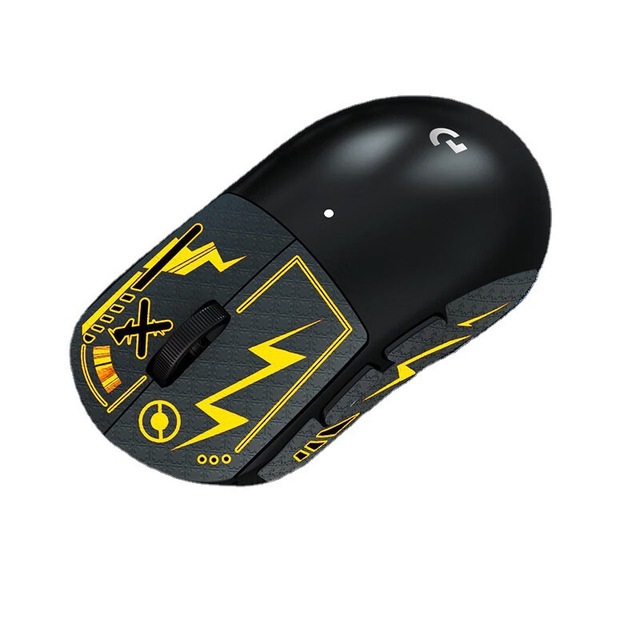 PVC Stickers for Wireless Gaming Mouse with Anti-slip and Anti-sweat Function "Dog Shit King" Special Design
