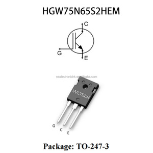 High Speed Single IGBT Tube 650V 75A <b>Power</b> Switch For Industrial <b>UPS</b> Converter <b>Power</b> <b>Supply</b> HGW75N65S2HEM_V1.1_EN - Product Image 1