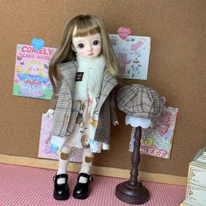 Autumn And Winter Coat Set For 1/6 BJD Doll 12 Inch Doll Toy SD