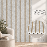 Revêtement mural intérieur en PS pour maisons modernes, hôtels et rénovations de bureaux