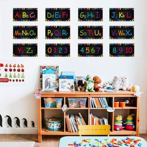 Colorful Alphabet Wall Decorations DIY <strong>Number</strong> <strong>Posters</strong> for Kindergarten Educational Classroom Decoration for Children - Product Image 5