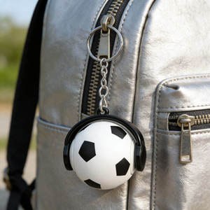 Llavero con Spinner de Balón de Fútbol de 5cm, Mini Juguete Antiestrés para Dedos, Regalo de Viaje, Souvenir para Fanáticos del Fútbol, Venta al Por Mayor - Product Image 4
