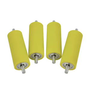 Rol konveyor tugas berat PU + inti baja Shore 65A-95A beban 50KG-500KG - Product Image 2