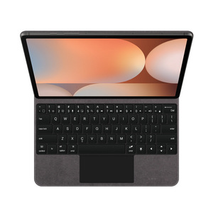 Étui rétroéclairé magique pour clavier pour Tab S8/S9/S10 Ultra 14,6'' en cuir PU magnétique avec geste multi-main tactile - Product Image 2