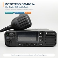 Radio Mobil Digital Motorola DM4601e MOTOTRBO DMR VHF 45W UHF 40W 1000 Saluran GPS WiFi untuk Persediaan Armada