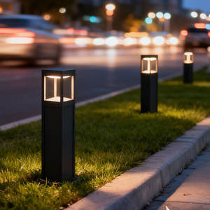 Peyzaj Aydınlatma LED Düşük Voltajlı Alüminyum Dış Mekan IP66 Su Geçirmez Kısılabilir Giriş Yolu Bahçe Lambası Bahçe Direği Yol Çim Lambası - Product Image 5