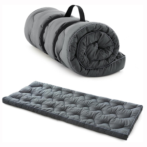 Matelas de lit de camp matelassé épaissi en gros, surmatelas portable pliable, tapis de couchage léger <span class=keywords><strong>pour</strong></span> lit de camp, <span class=keywords><strong>camping</strong></span>-<span class=keywords><strong>car</strong></span>, voyage double - Product Image 1