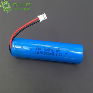 Blue Taiyang <span class=keywords><strong>18650</strong></span> baterías de iones de litio recargables <span class=keywords><strong>18650</strong></span> 3,7 V 1800mAh 6.66wh batería de iones de litio - Product Image 1