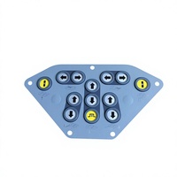 Weifudebao 2027788 Panneau de commande de levage pour Vogele S1803 S1900 pour accessoires de finisseur d'asphalte Remplacement de haute qualité