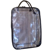 Sac à fermeture éclair en PVC personnalisé de la marque ZD pour l'emballage des draps de lit, origine Chine