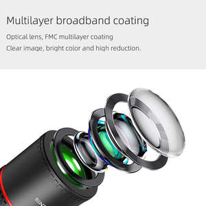 신상품 망원 렌즈 범용 휴대 전화 망원 22X 렌즈 세트 키트 렌즈 클립 삼각대 스마트 폰 휴대폰 - Product Image 2