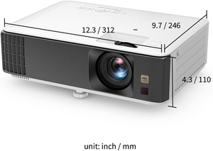 TK700 4K UHD DLP Projector Home Theater <b>Gaming</b> Projector Support HDR Full 3D - Product Image 3