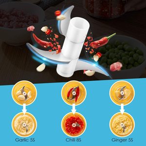 Gadget de cuisine intelligent pour la maison, en gros, en plastique de qualité alimentaire, 250 ml, pour hacher l'oignon et l'ail en toute sécurité - Product Image 5