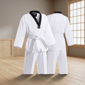 Uniforme de Taekwondo Poomsae unisexe pour enfants, en polyester/coton, taille Xxs, 2023 - Product Image 2