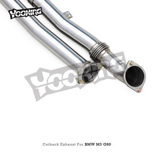 Tubería <span class=keywords><strong>de</strong></span> Escape Central <span class=keywords><strong>de</strong></span> Acero Inoxidable <span class=keywords><strong>de</strong></span> Longitud Igual con Diseño Personalizado para <span class=keywords><strong>BMW</strong></span> M2/M3/<span class=keywords><strong>M4</strong></span> G87/G80/G82 3.0T 2020-2024 - Product Image 2