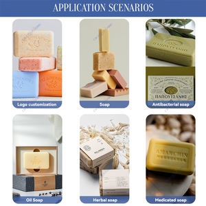 Machine à estamper de savon automatique à grande échelle Production efficace de logos de savon ronds Équipement de production de cosmétiques - Product Image 6