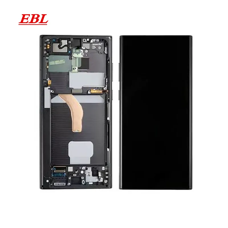 original amoled 6.8'' For Samsung Galaxy S22 Ultra LCD Display S22 Ultra 5G S908 S908B LCD Display Touch screen for s22 s22plus