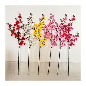 Flores Artificiales Decorativas de Exterior de Alta Calidad al por Mayor, <span class=keywords><strong>Rey</strong></span> de las Flores de Ciruelo - Product Image 4